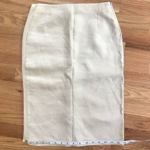 Gianni Versace- linen skirt - Couture, vintage